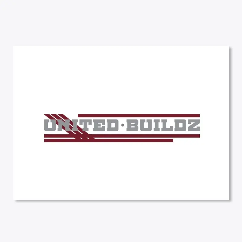 UNITED BUILDZ DECAL STICKER